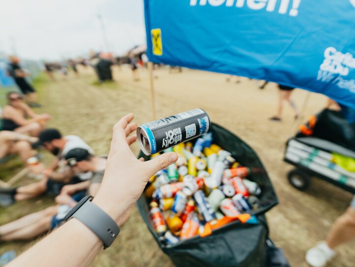 Nova Rock - Pfandspenden